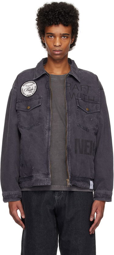 Яке Neighborhood Neighborhood Duck Work Jacket Сиво | 242UTNH-JKM02, 0
