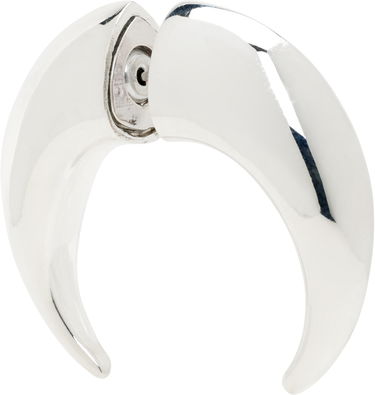 Обеци Marine Serre Marine Serre Regenerated Tin Single Earring Металик | UJW017A RMET0001, 1