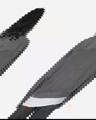 Яке Cav Empt Overdye Brushed Cotton Button Jacket Charcoal Сиво | CES25JK12 CHCL, 3
