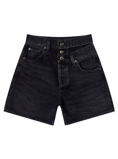 Broken Waistband Denim Short