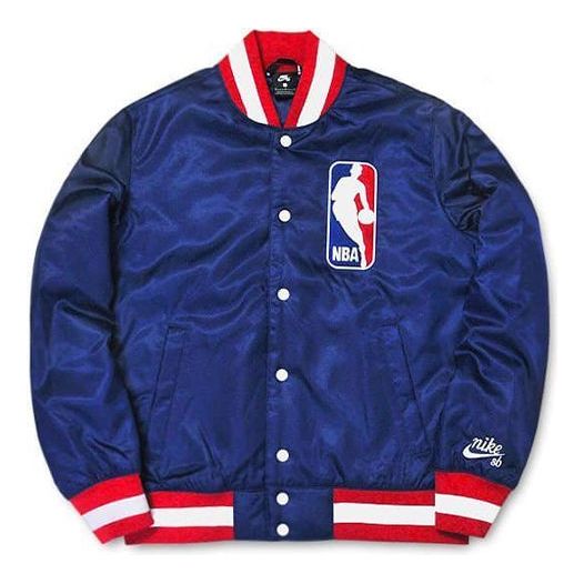 Яке бомбър Nike SB Nike SB x NBA Bomber Jacket Синьо | AH3393-455
