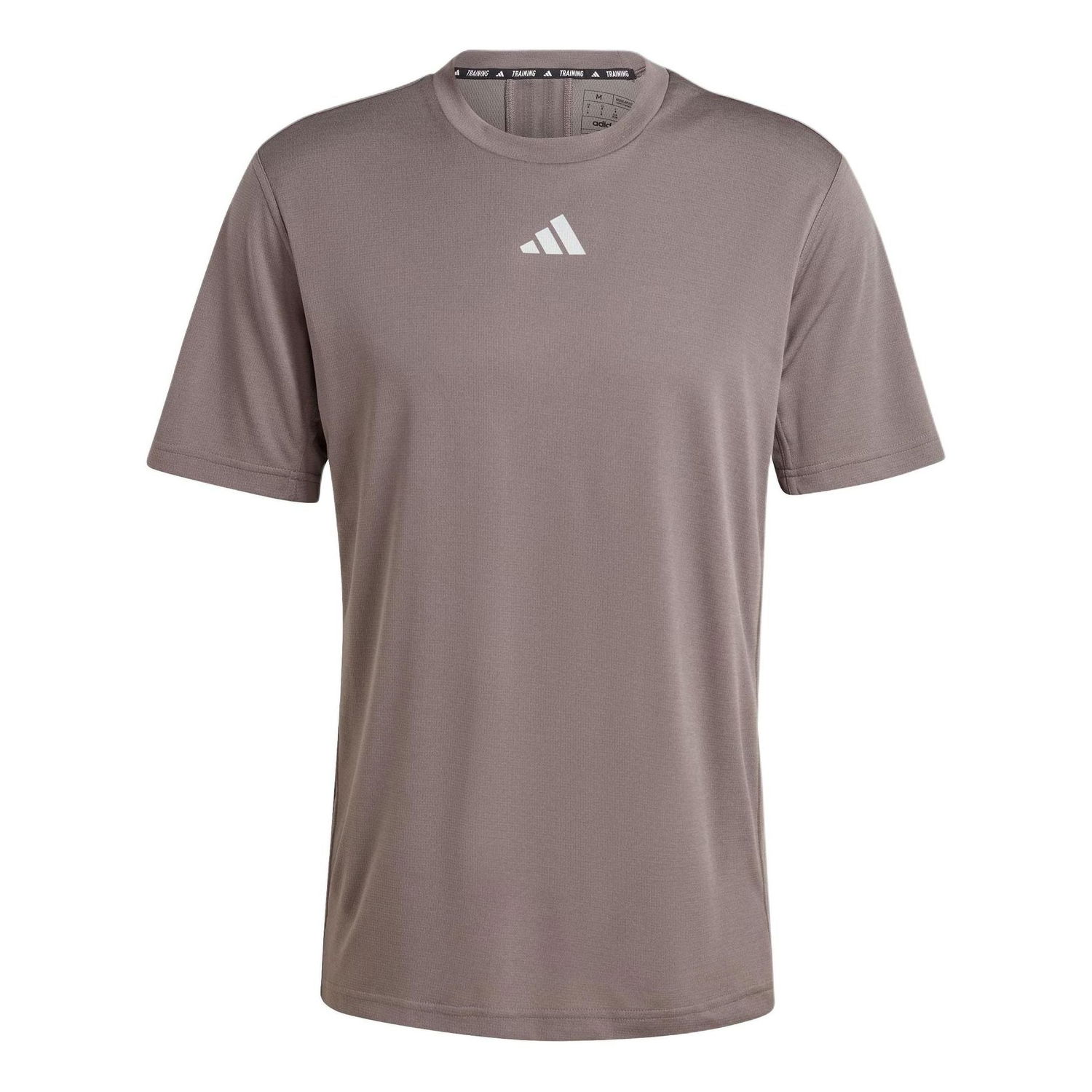Тениска adidas Originals Workout 3-Stripes T-Shirt Кафяво | IS3720, 0