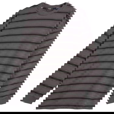 Тениска Comme des Garçons Homme Stripe Long Sleeve T-Shirt, Size Large Сиво | HP-T002-W25-2, 0