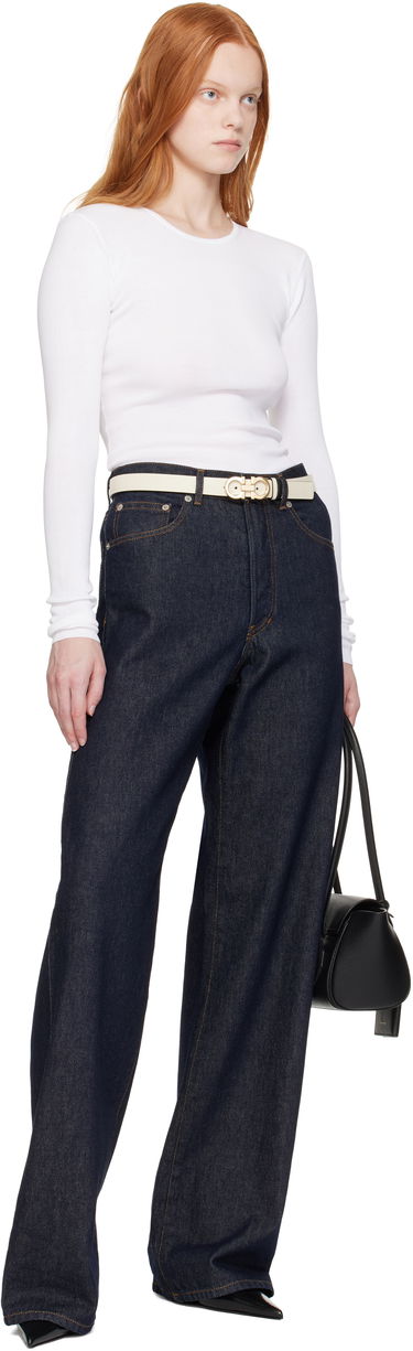 Колани FERRAGAMO Medium Gancini Reversible Belt Черно | 764045, 1