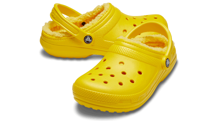Кецове и обувки Crocs Classic Lined Clogs Жълто | 203591-7A9, 1