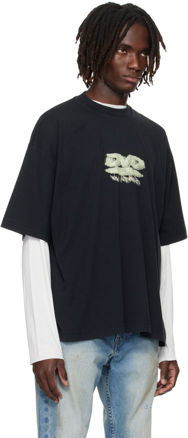 Тениска VETEMENTS VETEMENTS 'DVD' Regular Fit Graphic Tee Черно | UH76TR380B, 1