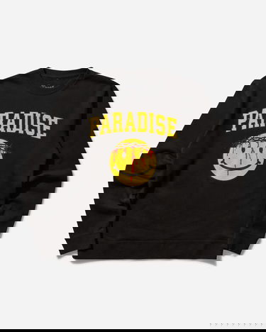 Суитчър PARADIS3 Smiley Jesus Crewneck Sweatshirt Черно | PASMILEYCREW 1, 0