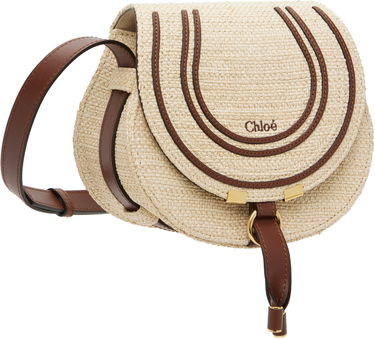 Чанта през рамо CHLOÉ Chloé Small Marcie Saddle Bag Бежово | CH25US680P19, 1
