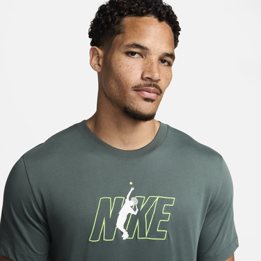 Тениска Nike Court Dri-FIT Tee Зелено | FV8434-338, 4