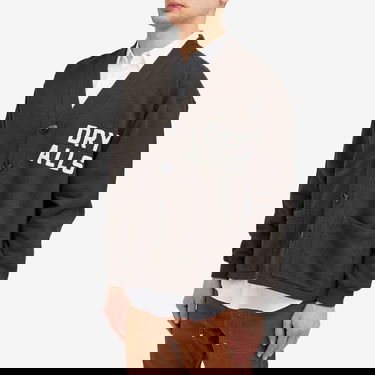 Пуловер Human Made Crew Sweat Cardigan Кафяво | HM26CS029-BK, 2