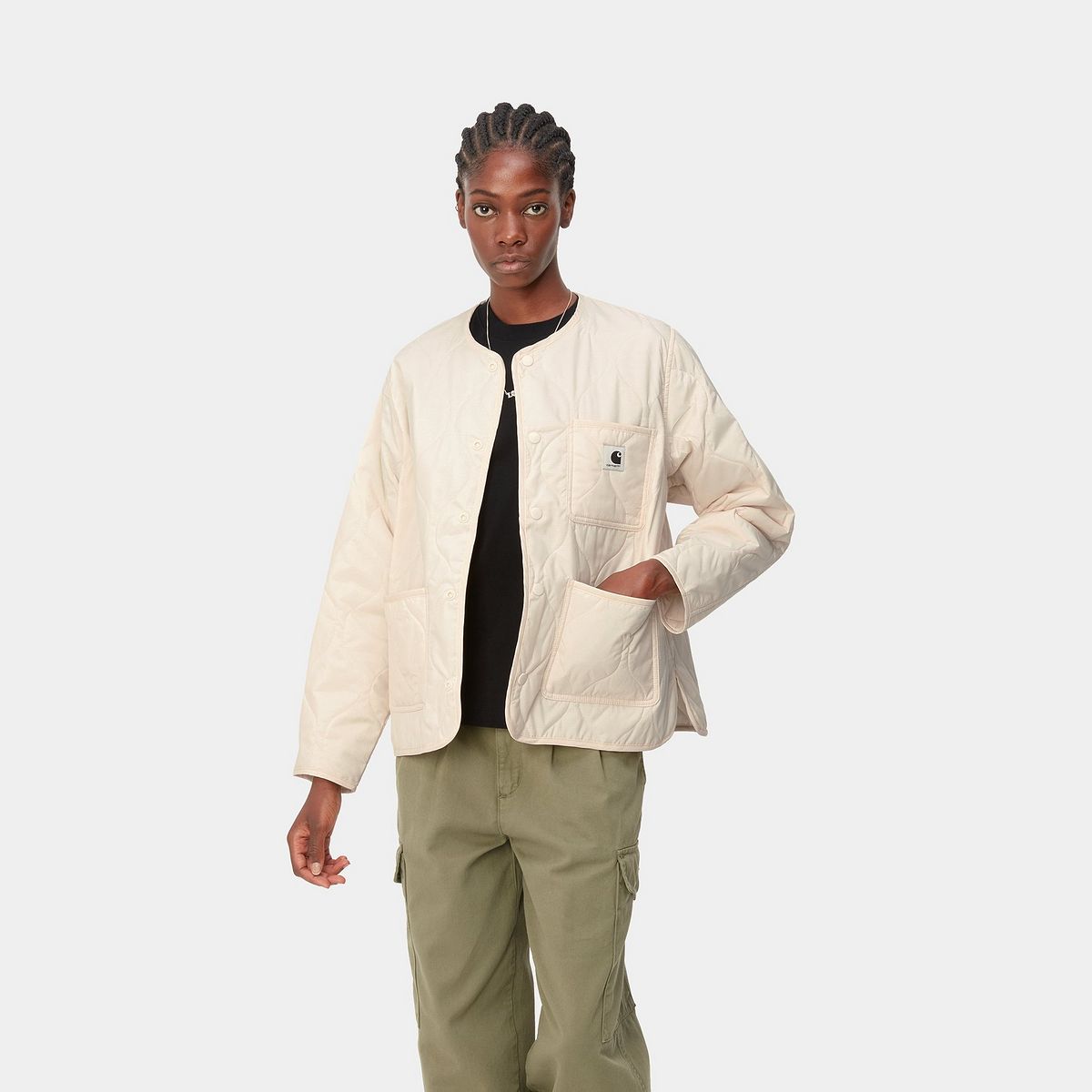 Яке Carhartt WIP Skyler Liner Natural Jacket Бежово | I031602_05_XX, 0