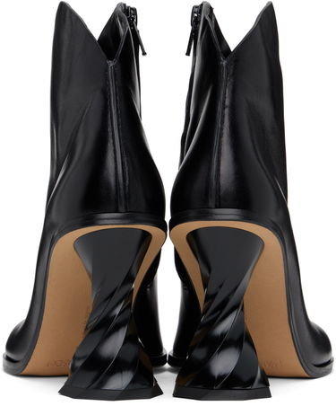 Облекло JW Anderson JW Anderson Twisted Heel Ankle Boots Черно | ANW43211A, 1