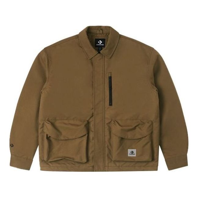 Ветровка Converse Padded Transitional Jacket Кафяво | 10025264-A02