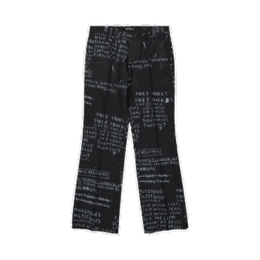 Панталони MISBHV Basquiat Edition Discography Flared Trousers Черно | 122U760B, 0