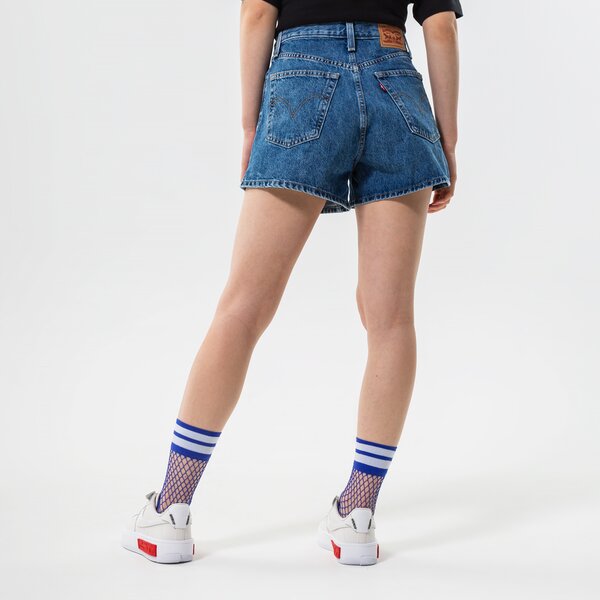 Къси панталони Levi's High Waisted Mom Short Тъмно синьо | A1965-0001, 1