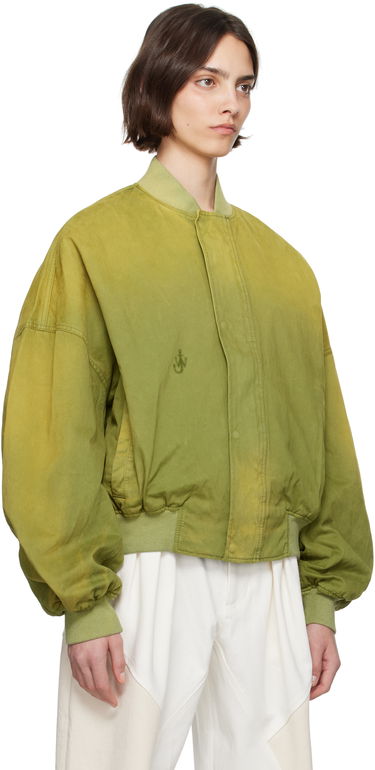 Яке бомбър JW Anderson JW Anderson Relaxed Cotton Bomber Jacket Зелено | JK0382-PG1767, 4