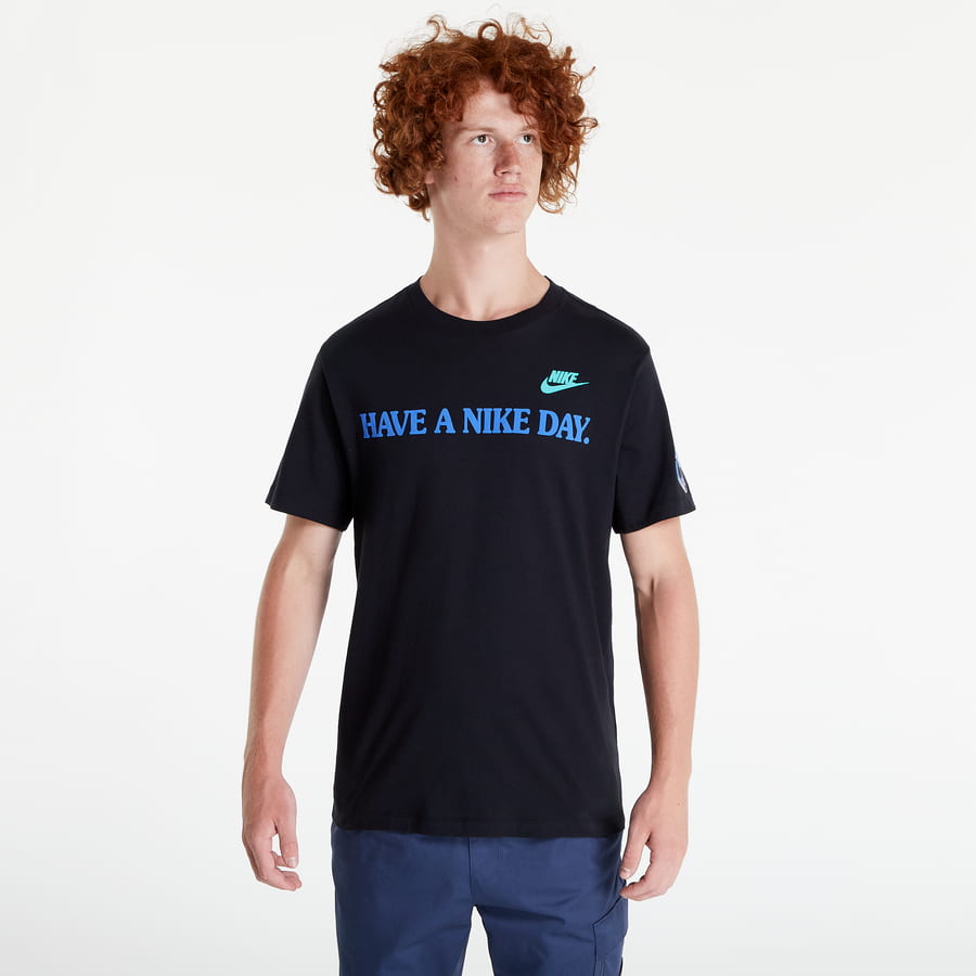 Тениска Nike Sportswear Have A Nice Day Lifestyle T-Shirt Черно | DM6397-010, 0