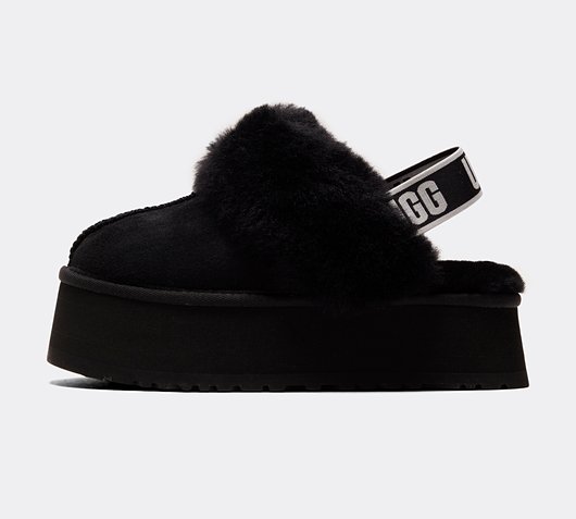 Кецове и обувки UGG Funkette Slide Черно | 1113474-BLK