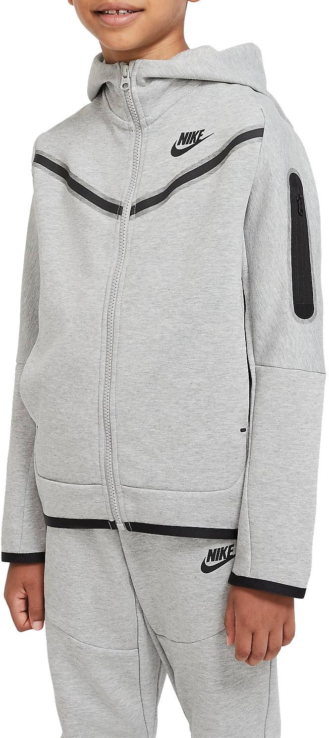 Суитчър Nike Nike Tech Fleece Full-Zip Hoodie Сиво | cu9223-063, 0