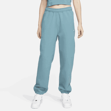 Спортни панталони Nike Solo Swoosh Тюркоазено | CW5565-440, 0