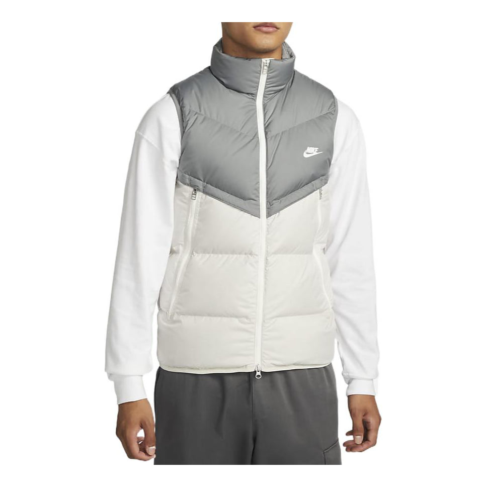 Жилетка Nike Stand Collar Down Vest Бяло | DV1136-084, 0