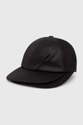 Textured Black Baseball Cap