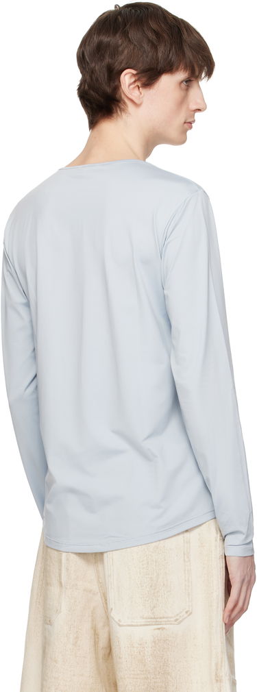 Тениска Serapis Logo UV Long Sleeve T-Shirt Синьо | SS25_UVT_3L, 2