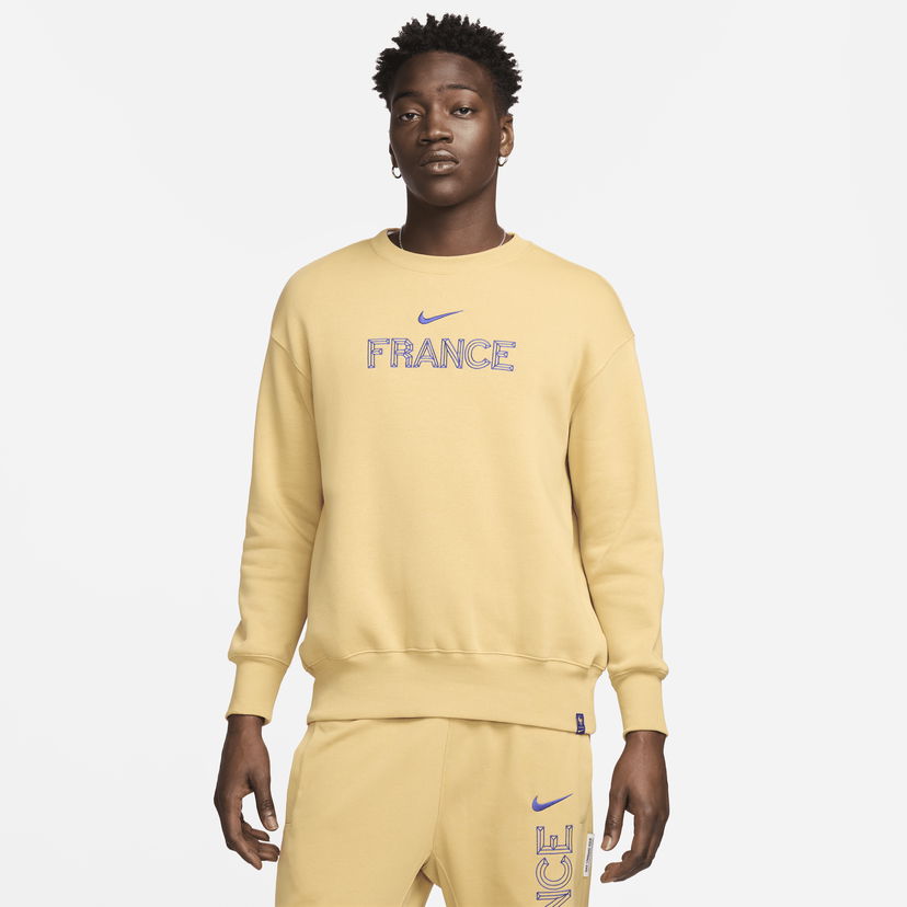 Суитчър Nike Football FFF Phoenix Fleece Жълто | FJ7829-714