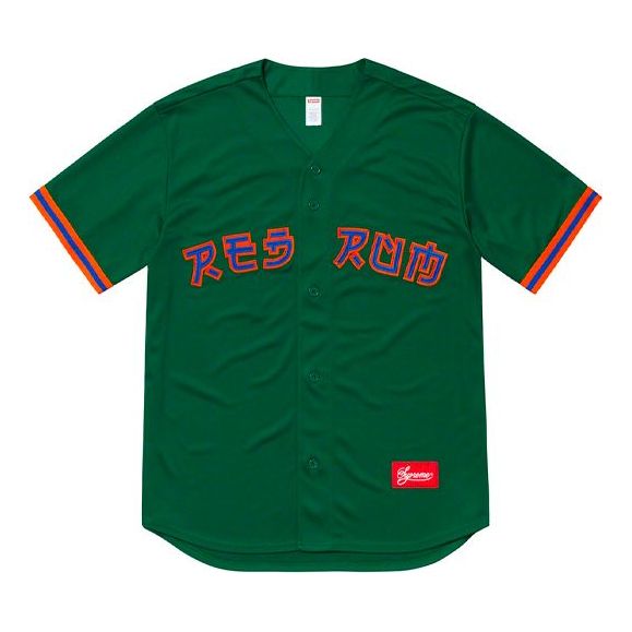 Фланелка Supreme Baseball Jersey Зелено | SUP-SS19-051, 0