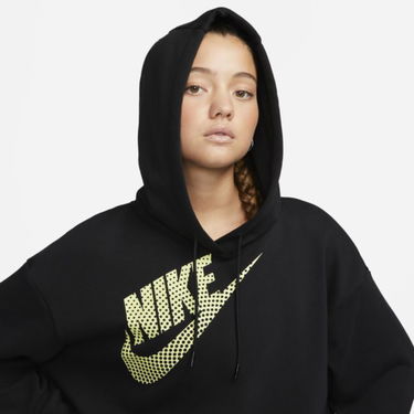 Суитчър Nike Sportswear Cropped Fleece Dance Hoodie Черно | DZ4604-010, 1