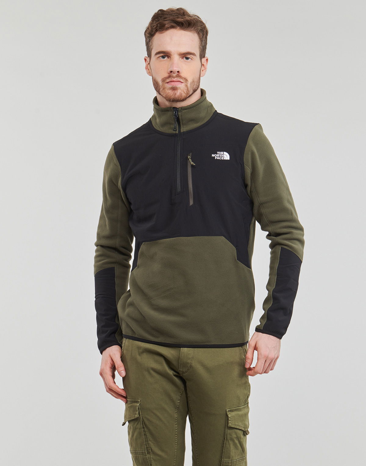 Яке The North Face Fleece Jacket Glacier Pro Full Zip Зелено | NF0A5IHR-BQW, 1