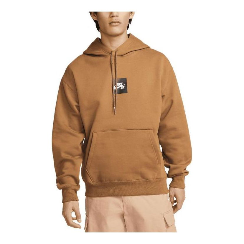 Суитчър Nike SB SB Fleece Skateboard Hoodie Кафяво | DV8840-270