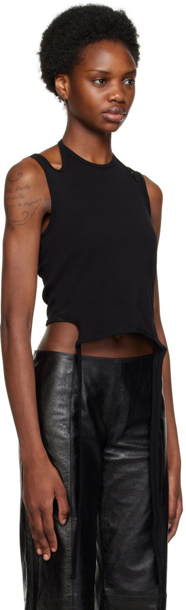 Потник Dion Lee Double Tie Crop Tank Top Бяло | A3398P21, 4