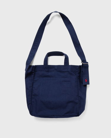 Голяма пазарска чанта Polo by Ralph Lauren Canvas Shopper Tote Тъмно синьо | 405842686005, 1