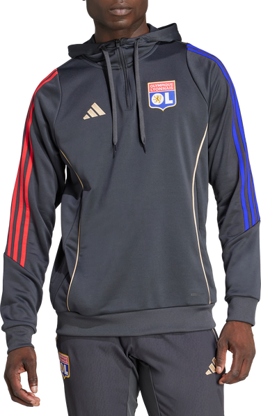Суитчър adidas Originals Olympique Lyonnais TR Hoody Сиво | jl9490, 1