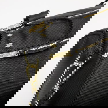 Чанта за пътуване Fred Perry Fred Perry Textured Nylon Barrel Bag Черно | L9257 102, 3