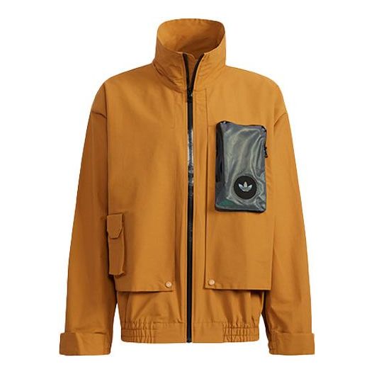 Ветровка adidas Originals Originals Sports Jacket with Contrasting Pocket Жълто | H58070