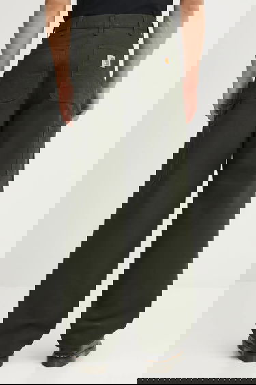 Панталони Carhartt WIP Single Knee Wide Leg Pant Зелено | I031497.4902, 2