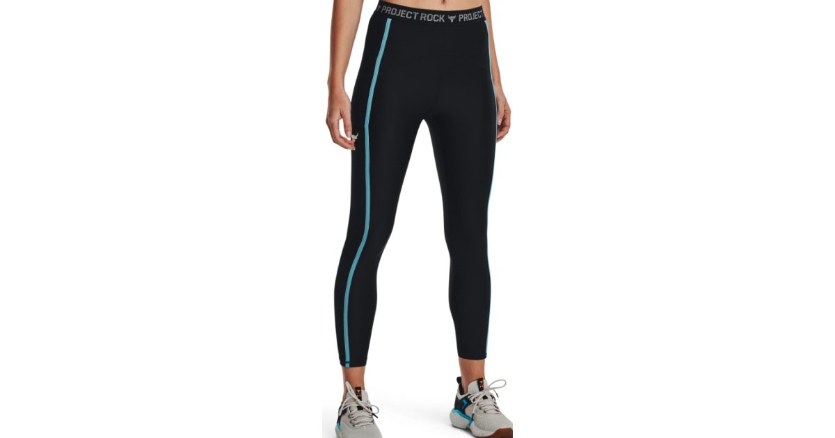 Клинове Under Armour Project Rock HG Ankle Leggings Черно | 1377463-001, 1