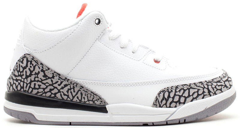 Кецове и обувки Jordan Jordan 3 Retro White Cement (2011) Бяло | 429487-105