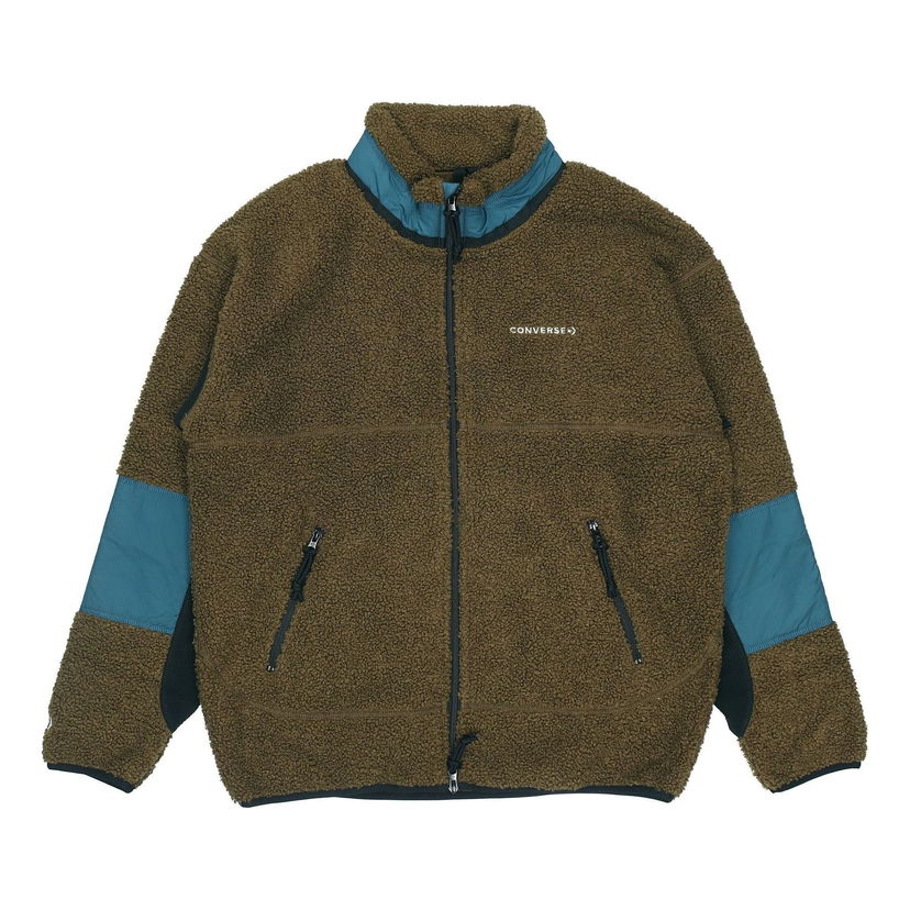 Яке Converse Fleece Sherpa Jacket Кафяво | 10018039-A03