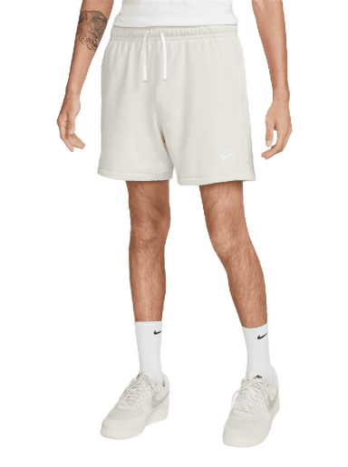 Къси панталони Nike Club Fleece French Terry Flow Shorts Бяло | DX0731-072