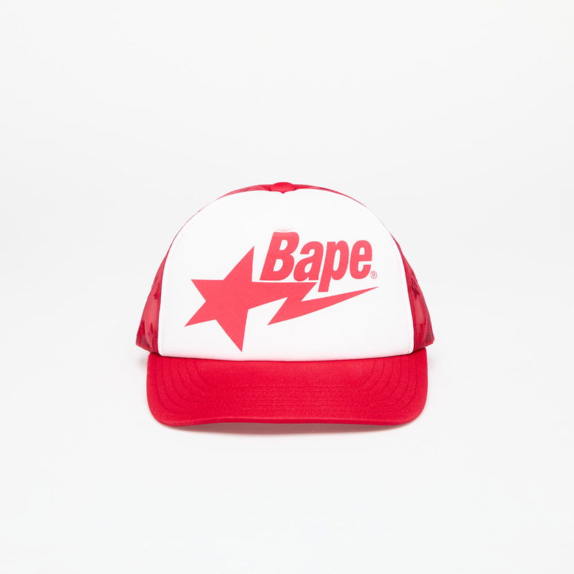 Шапка с козирка BAPE Sta Mesh Cap Червено | 001CPK801009M RED