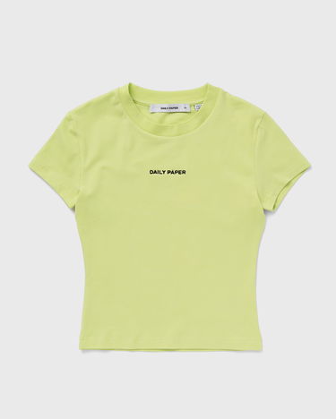 Тениска DAILY PAPER LOGOTYPE CROPPED SS TEE Жълто | 2413056, 0