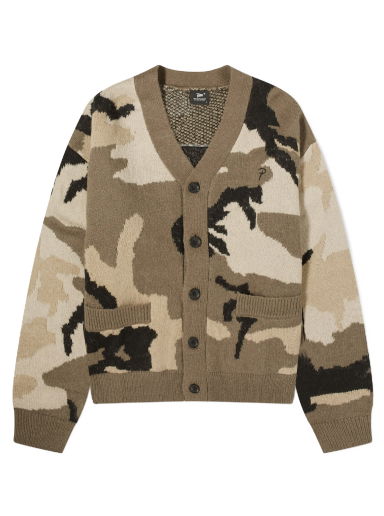 Woodland Camo Knitted Cardigan