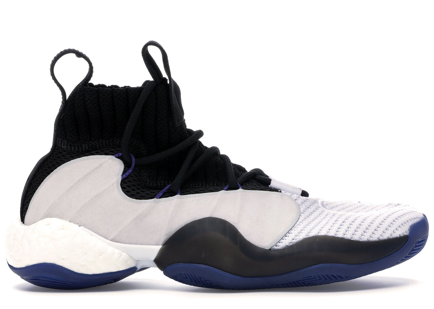 Кецове и обувки adidas Originals Crazy BYW X Black White Purple Черно | B42244, 0
