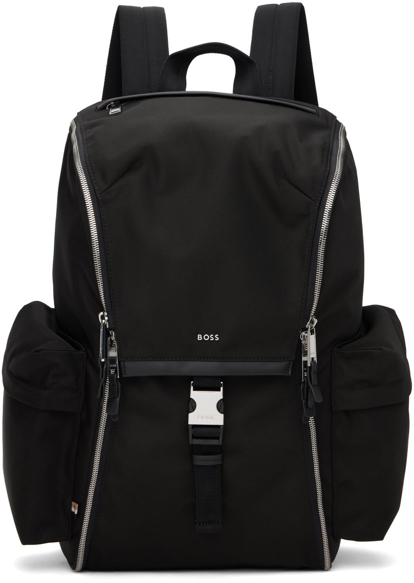 Раница BOSS Multi-Pocket Backpack Черно | 50536106