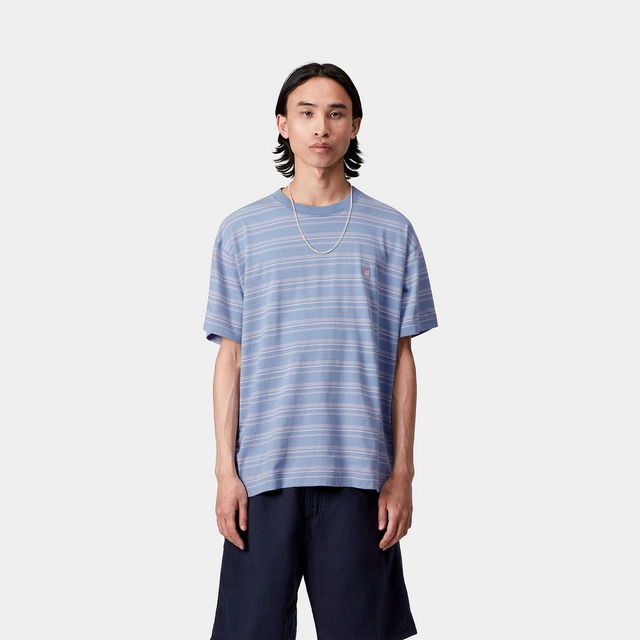 Carhartt WIP Brodine Stripe Short Sleeve T-Shirt