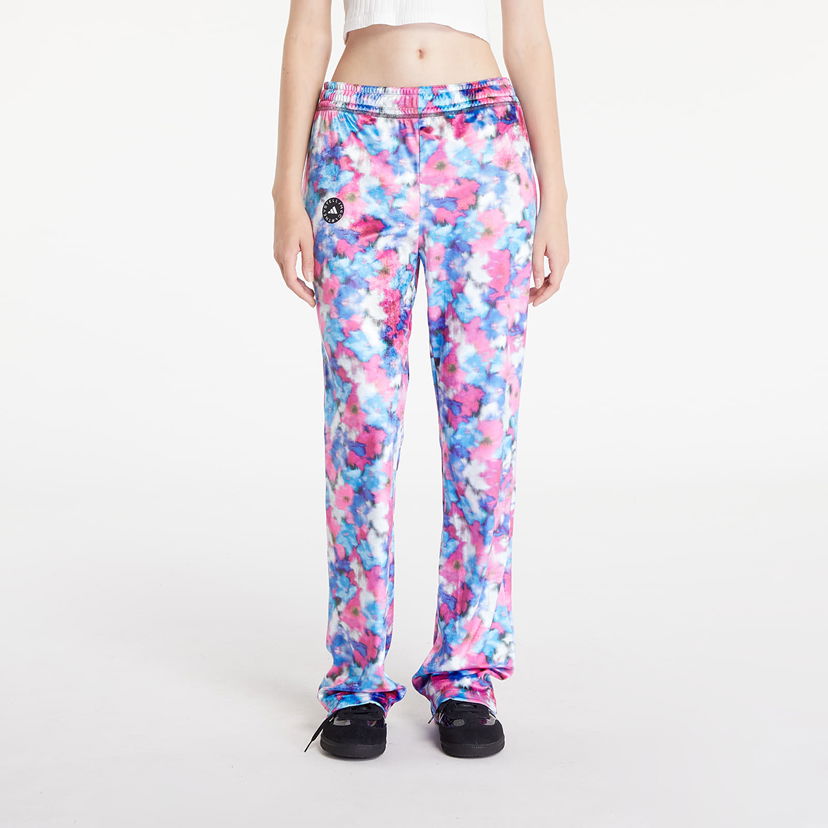 Спортни панталони adidas Performance Stella Mccartney x Velours Track Pants Signal Cyan/ Pink/ Clearo Лилаво | IW9847