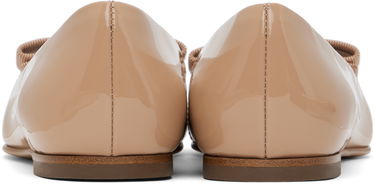 Облекло FERRAGAMO Salvatore Ferragamo Varina Bow Ballerina Flats Бежово | 753657, 1